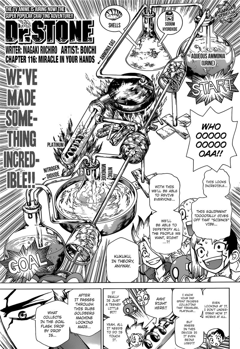 Chapter 116 - Miracle in your Hands Image(1)