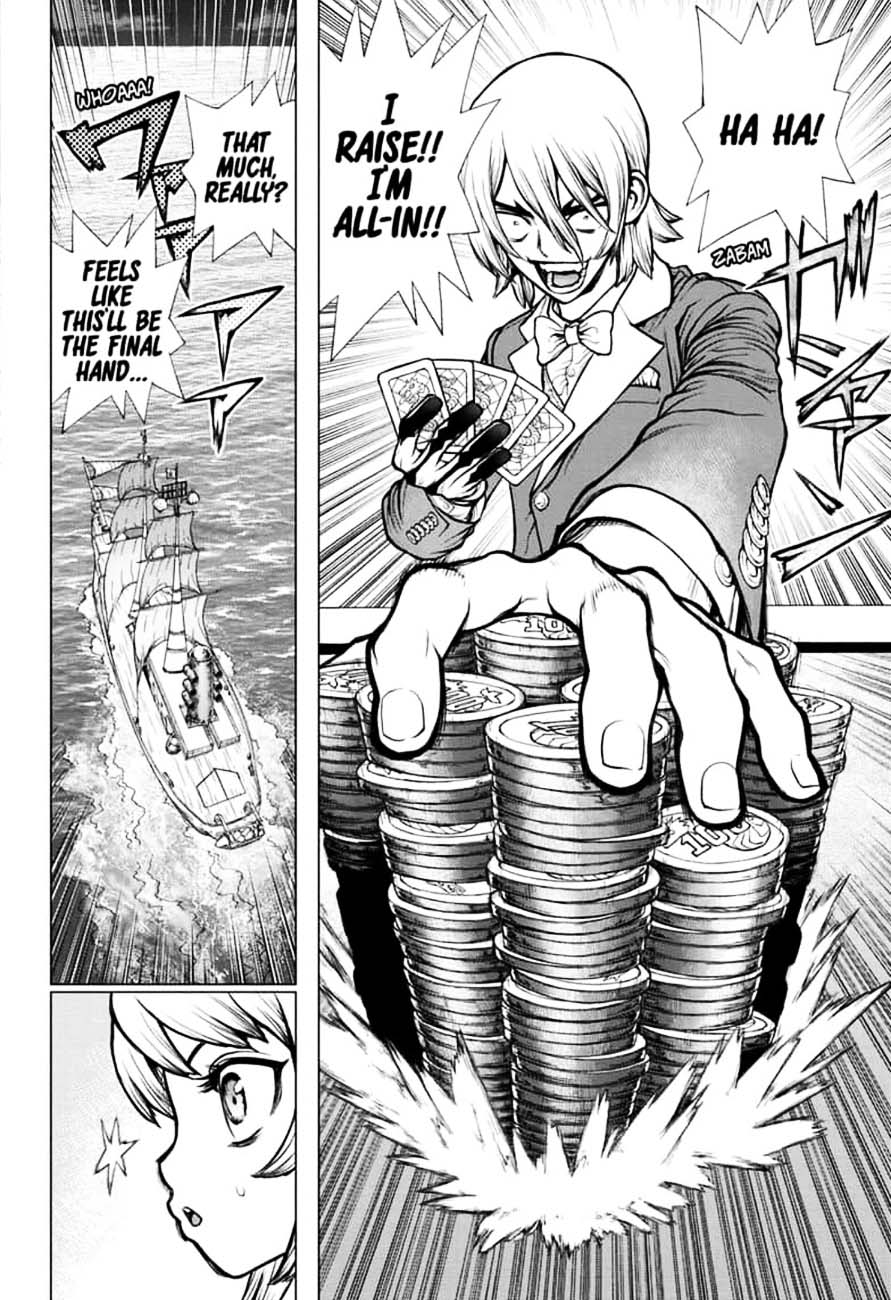 Chapter 144 - Ryusui & Gen vs. Senku & Kohaku Image(10)