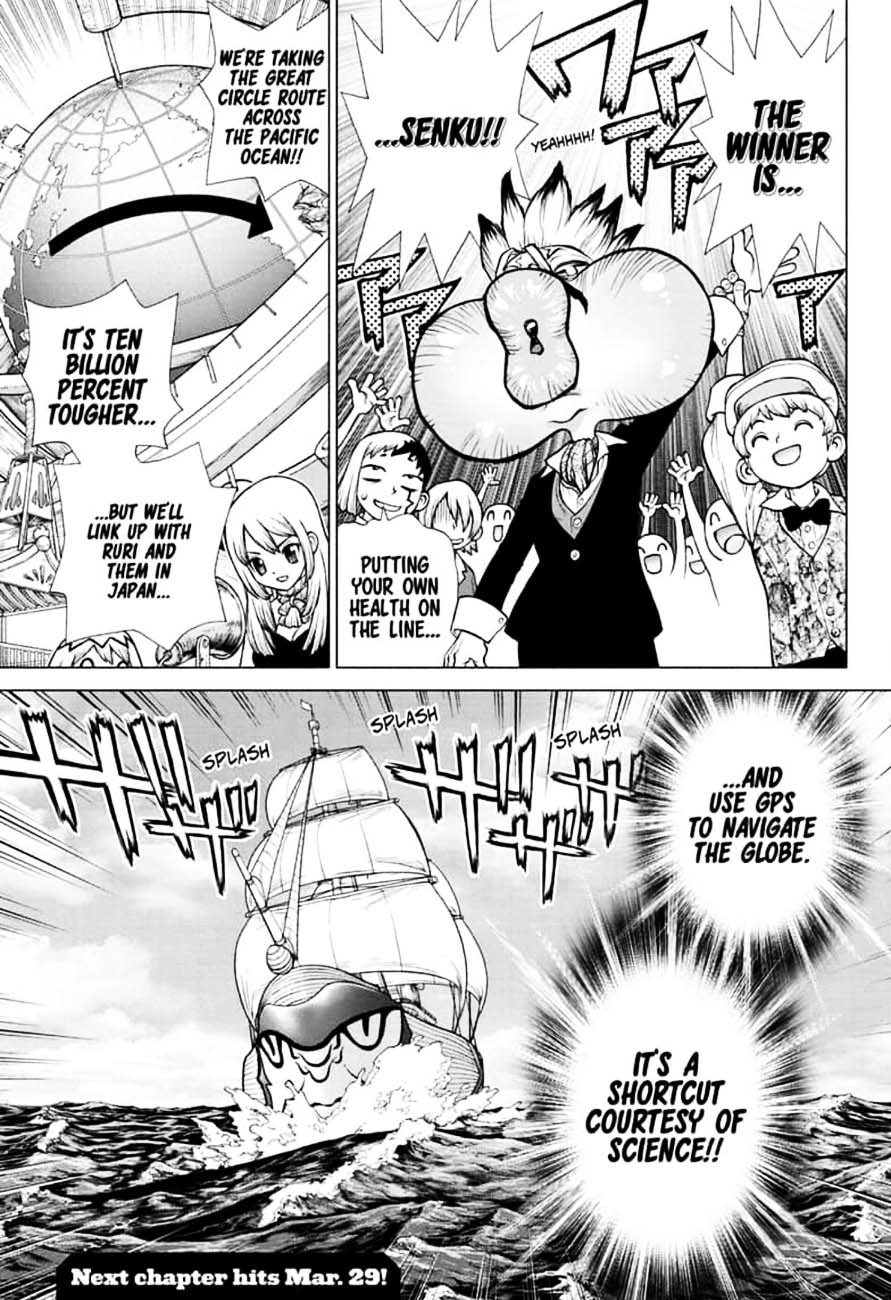 Chapter 144 - Ryusui & Gen vs. Senku & Kohaku Image(19)