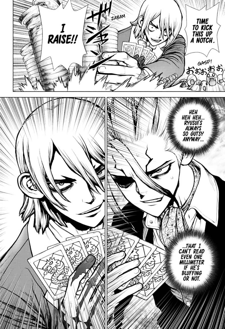 Chapter 144 - Ryusui & Gen vs. Senku & Kohaku Image(6)