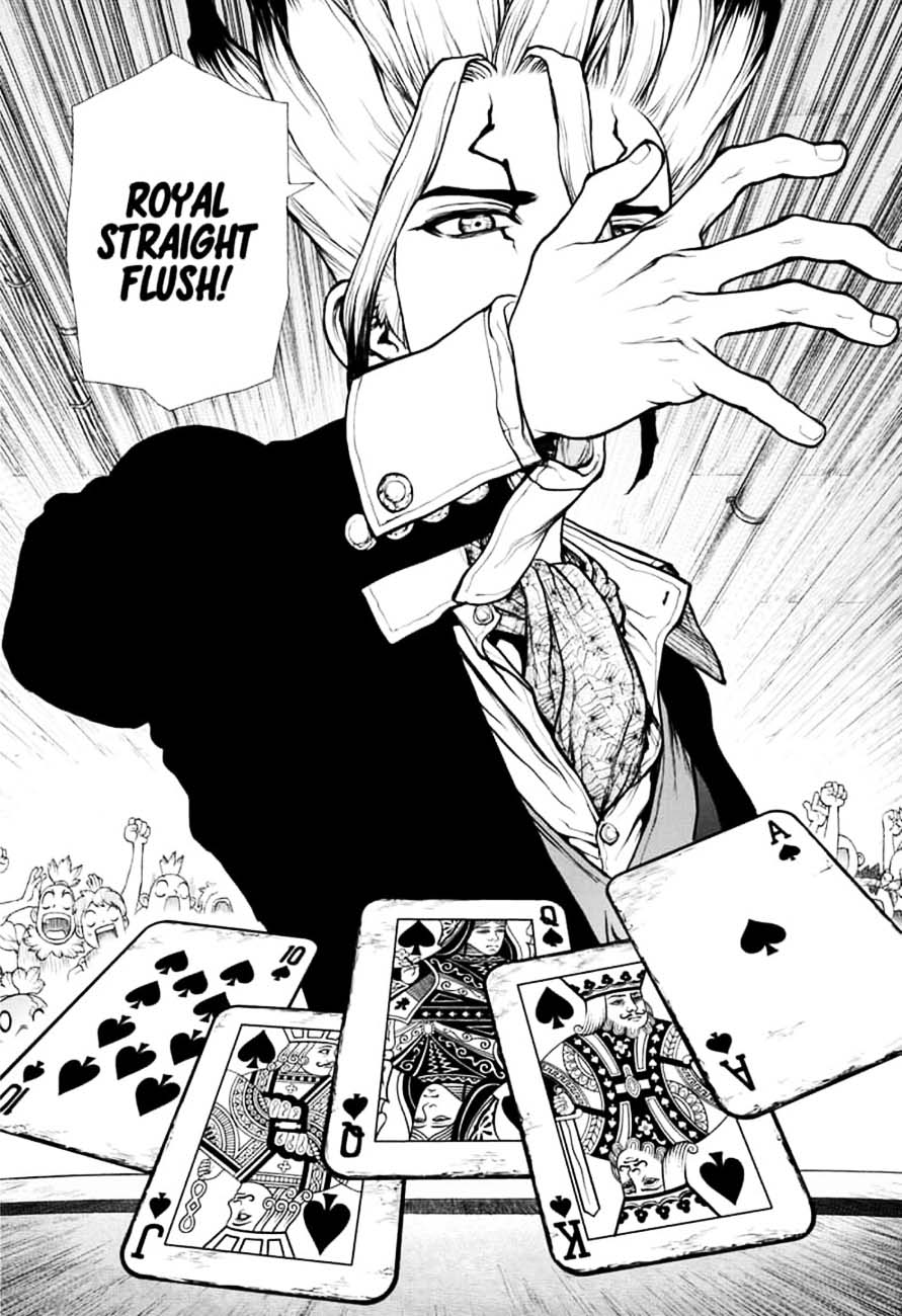 Chapter 144 - Ryusui & Gen vs. Senku & Kohaku Image(16)