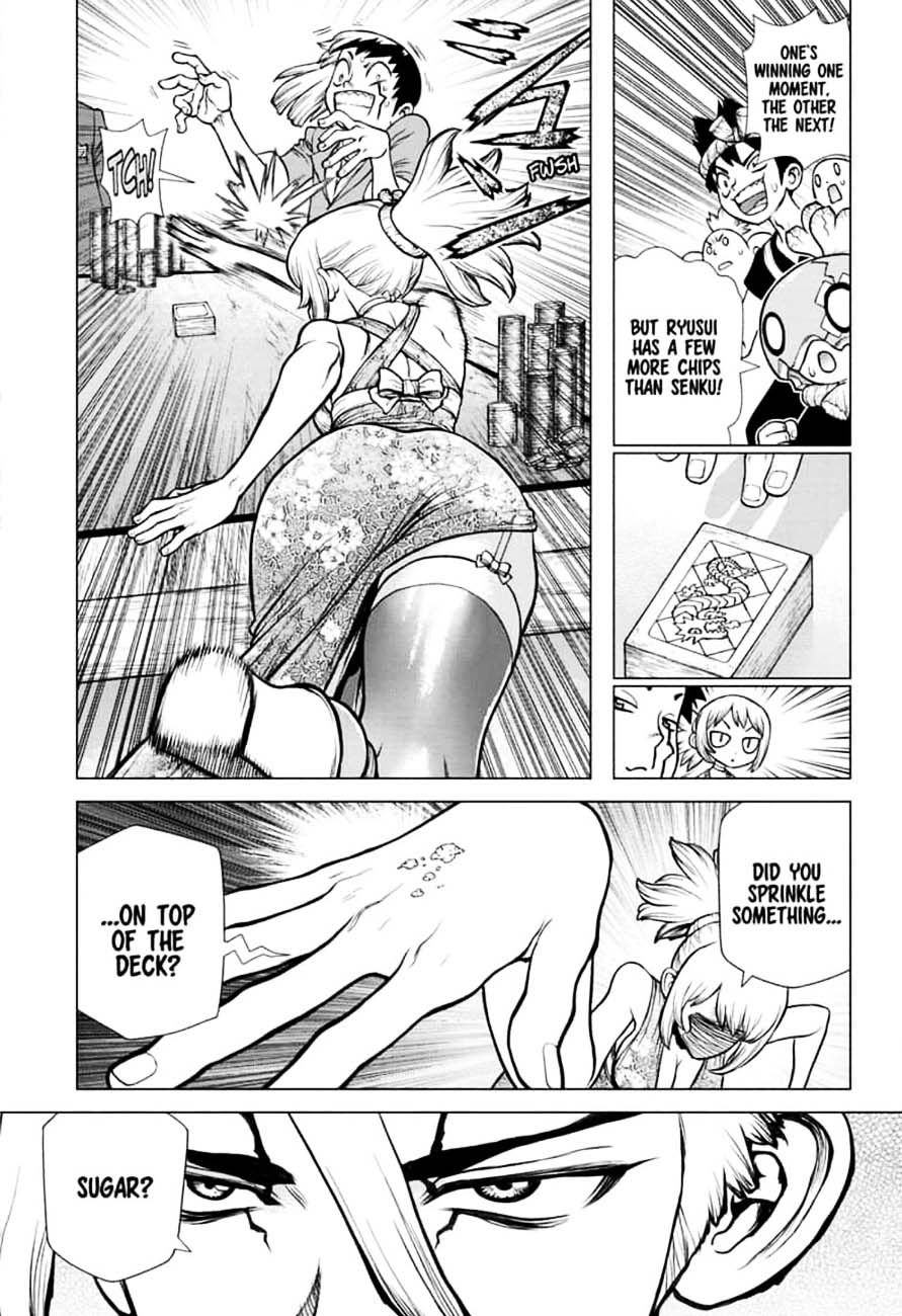 Chapter 144 - Ryusui & Gen vs. Senku & Kohaku Image(7)