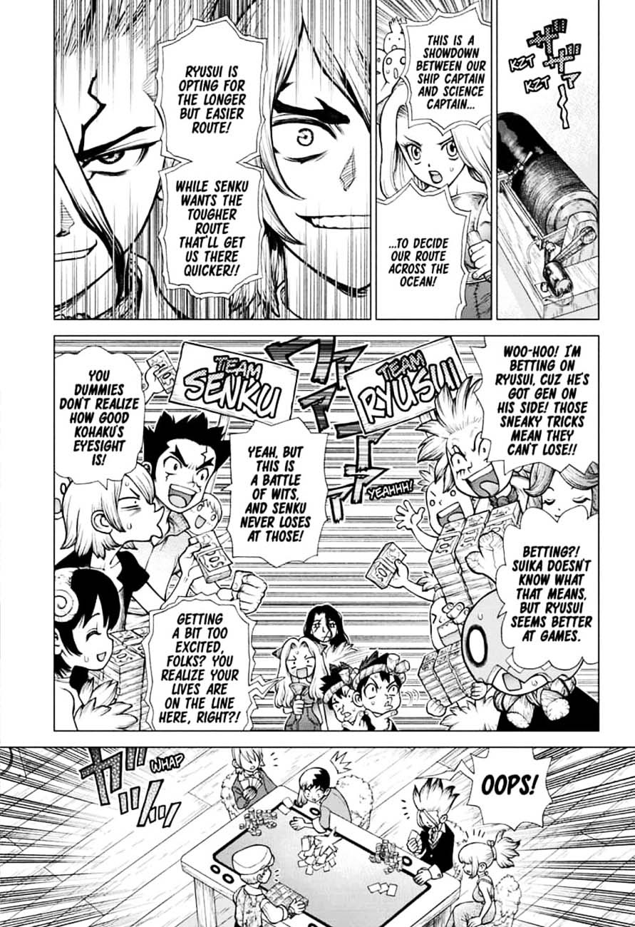 Chapter 144 - Ryusui & Gen vs. Senku & Kohaku Image(3)