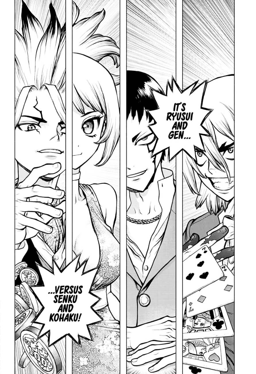 Chapter 144 - Ryusui & Gen vs. Senku & Kohaku Image(2)